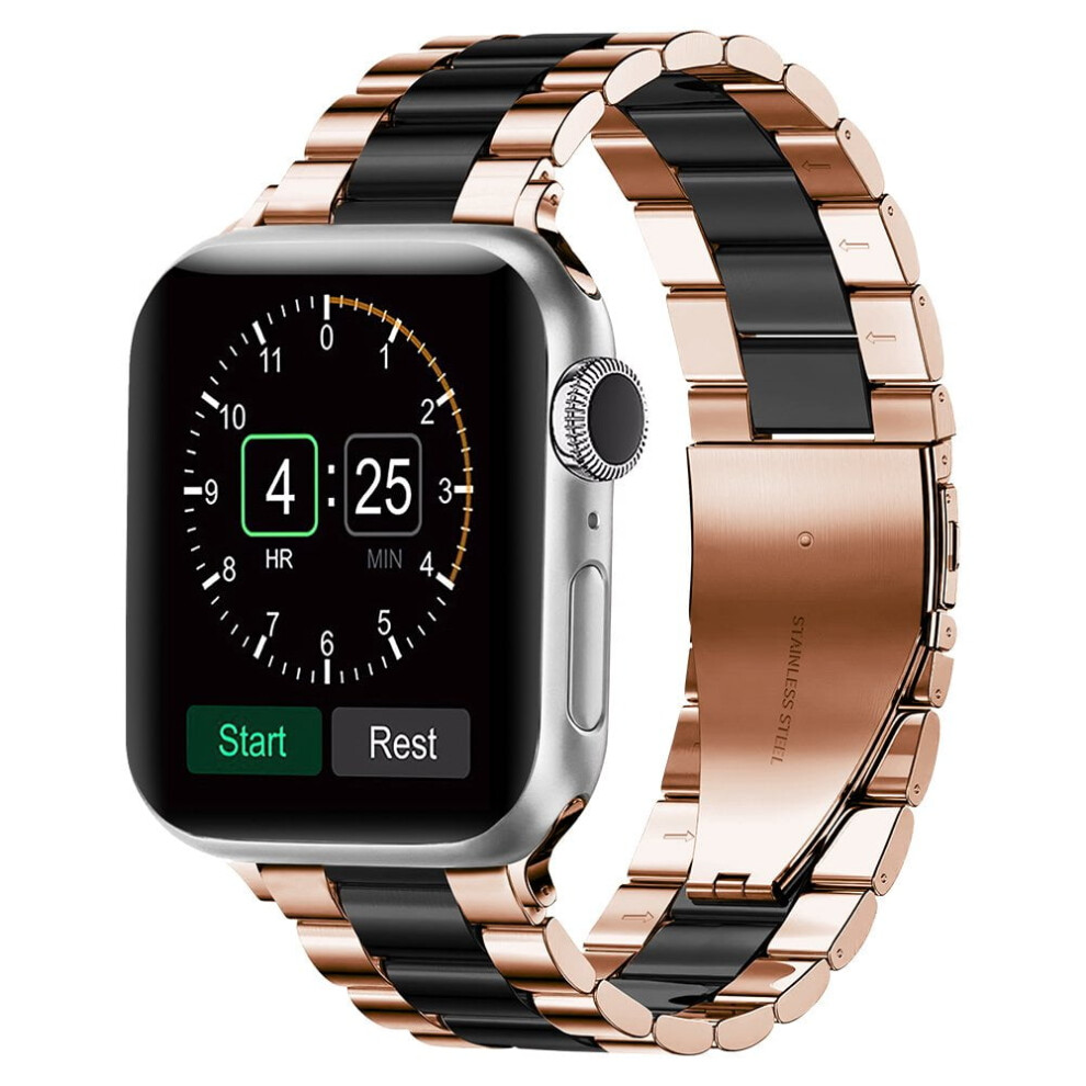 Stainless Steel Apple Watch Band Compatible With Series Se, 7, 6, 5, 4, 3, 2, 1 Â Fits 38/40/41Mm & 42/44/45Mm 9097180848134