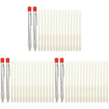 3Ensembles Outils Crayons Manche Texturé Variée