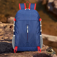 Lightweight Waterproof Nylon Folding Backpack 44x27x15cm – Portable Travel/Hiking Daypack, Breathable Straps, Multiple Pockets, Gear Loops –