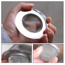 Stainless Steel Sink Strainer with Mesh Drain Design for Kitchen and Bathroom Use Fits Most Drains Medium
