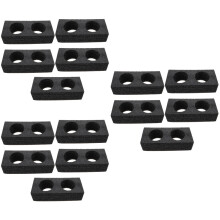 15Pièces Porte-Verres Emporté Noir, Mousse Durable Pour Café