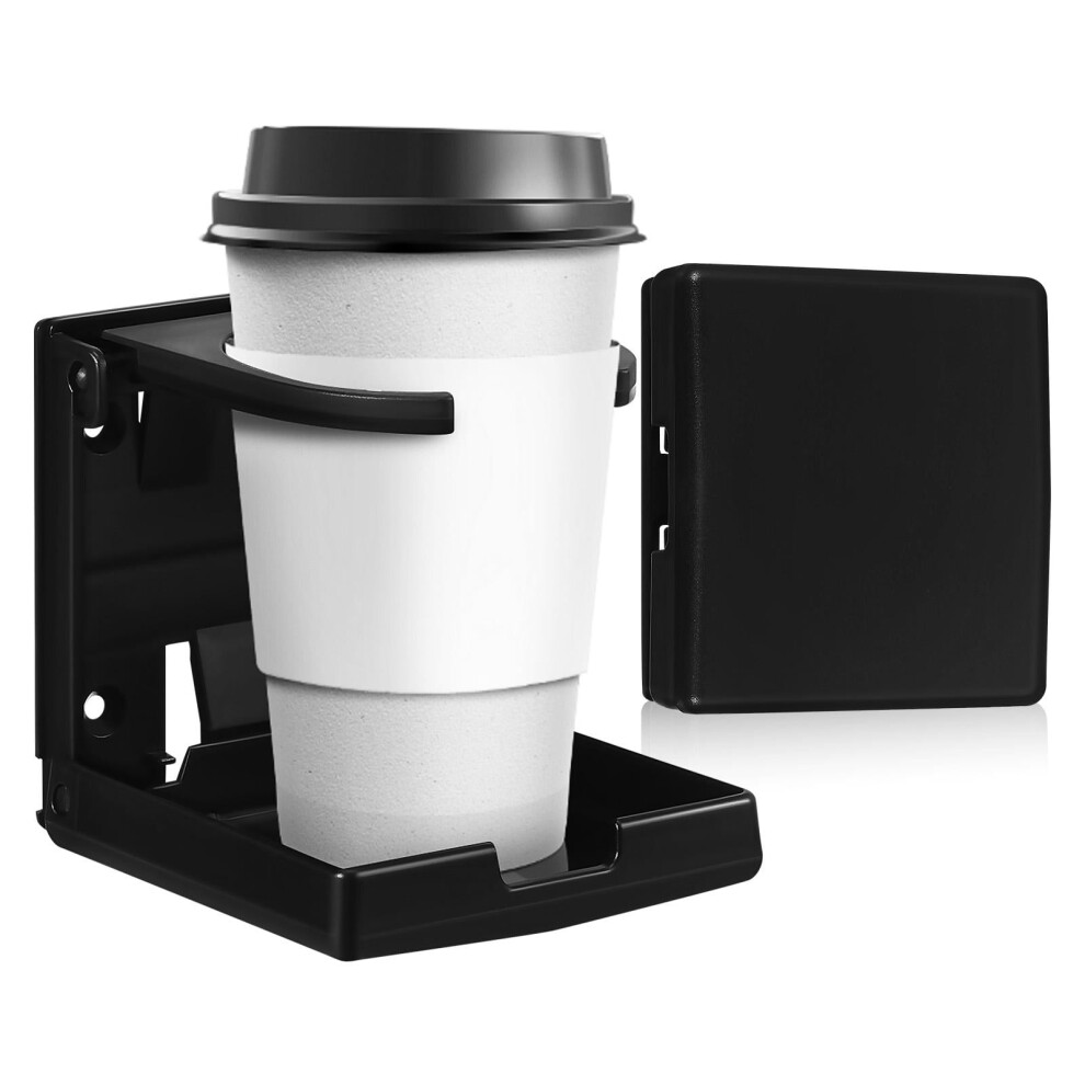 2-Pack Adjustable Car Cup Holders, Foldable Abs Drink Holders For Vehicle, Easy Installation And Space Saving Black 9132278048079