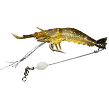 High-Simulation Soft Shrimp Bait with Hook