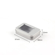 Boîte en fer mat carrée Spot Makou personnalisée à faire soi-même, boîte spéciale pour bijoux et armures, emballage pour armures