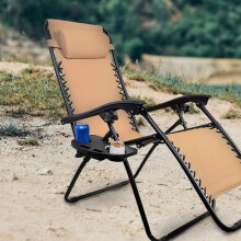 Chair Cup Holder Clip on Side Recliner Table Lounge Chair Cup Holder Tray Snack Serving Tray