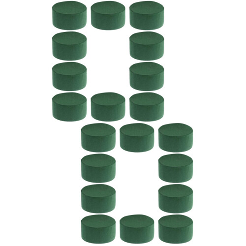 20Pièces Accessoires Floraux Verts Pour Arrangements Fleuris Durables