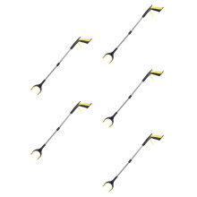 5Pièces Outil Ramasse-Déchets Pliable Aluminium ABS