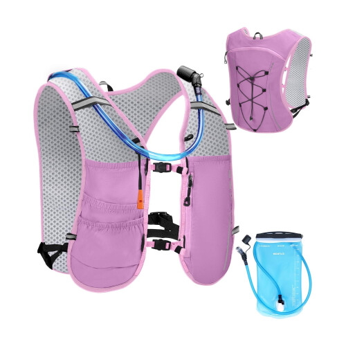 Hardloopvest/rugzak met 2L waterzak
