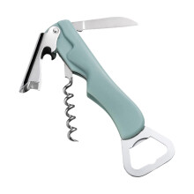 Portable Corkscrew, Multifunctional Beer Bottle Opener, Travel Bar Tool, Compact Wine Accessory Set, Home Use