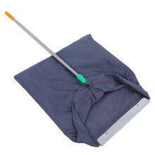 Dustpan Garden Shovel with Handle Windproof Large Volume Waste Collector Dark Grey