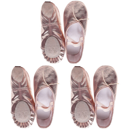 3St Roze PU Dansschoenen