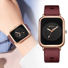 SSKFHGI Orologio da polso casual alla moda per donna, ultrasottile al quarzo, semplice