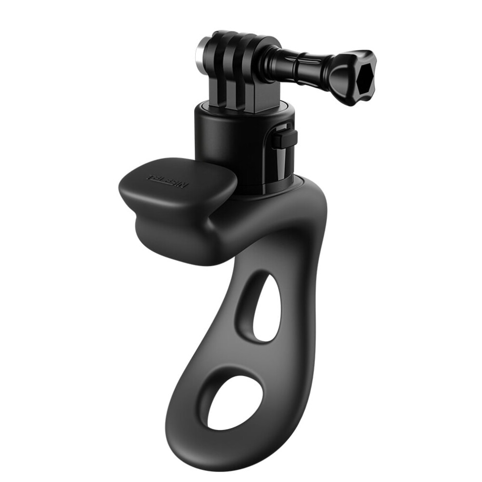 Flexible Silicone Action Camera Mount For Gopro Hero 13/12/11 Â Quick-Release Strap Clamp, 360 Rotation & 180 Tilt, Bike/Pole/Tripod Compatible 9405492434172
