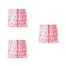 150 Pièces Papier Cadeau Rouge Recyclable Pour Cadeaux