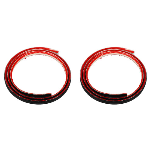 De Bande De Moulures Flexibles Noires Adhésives Pour