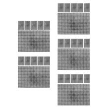 30St Wit Plastic Canvas Mesh Voor Handwerk En Kruissteek