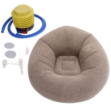 Worgeous Inflatable Sofa Chair for Women Multi-Function Comfortable Indoor Outdoor Seat Assorted Color