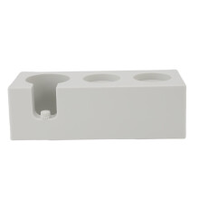 Station de tassage de café portable – Support en ABS pour tasseur et distributeur, compatible avec les porte-filtres de 51 mm et 54 mm, support