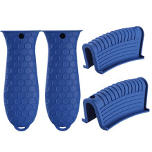 Silicone Pot and Pan Handle Covers Heat-Resistant 4-Piece