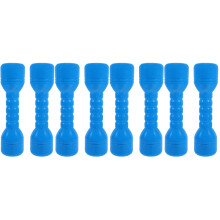 8Stk Kinder Hanteln Handgewichte ABS Blau Fitness Sport Zubehör