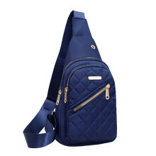 Geantă de piept la modă, impermeabilă, cu încărcare USB, geantă crossbody de mare capacitate pentru călătorii și activități în aer liber
