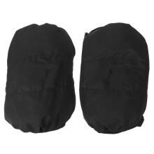 3Paires Genouillères Hiver Noires Respirantes Anti-Vent