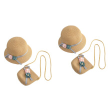 2Ensembles Ensemble Enfants Khaki Chapeau Large Sac Adorable