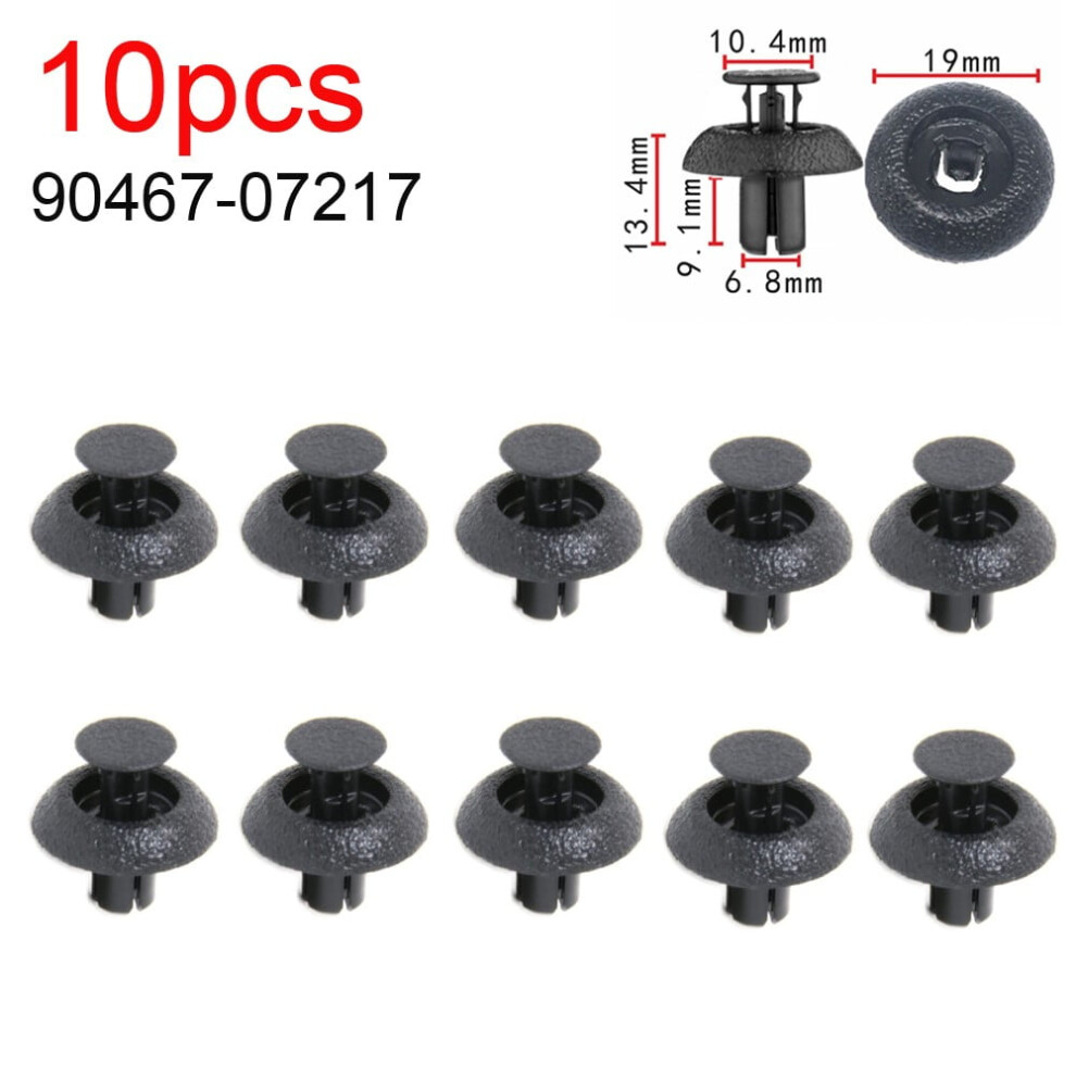 10Pcs For Lexus Ls460 Ls460l Rx350 Rx450h Gs350 Car Engine Cover Clip Radiator Support Clip For Lx, Is, For Gs, Rx350, Rx450h 9401284765325