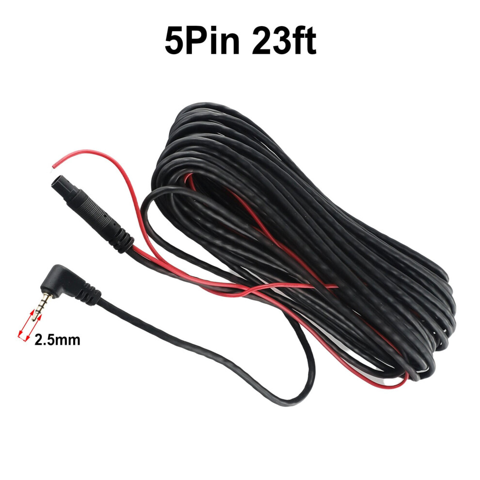 1Pcs Video Extension Cable 5 Pin Cord Wire 9M Car Dvr Backup Rear View Camera 12V Interior Car Accessories Dash Cams Replacement 9401284765400