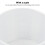 10pcs Transparent Plastic Measuring Spoons with Scale, Long Handle, PP 5