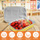 Aluminum Foil Pans with Lids 20 pcs Rectangular 2