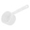 10pcs Transparent Plastic Measuring Spoons with Scale, Long Handle, PP 7