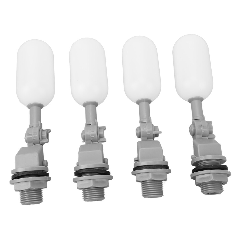 4Pcs Abs Pe Float Ball Valve Dn15 1/2" Automatic Water Level Control 8311387616534