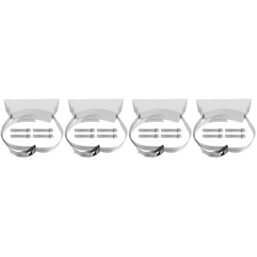 4Pièces Support Mural Réglable Cylindre Gaz Polyester