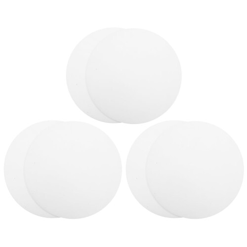 Ceiling Light Covers Downlight Diffuser Sheet White PC 6Pcs for Uniform Light Distribution