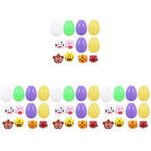 4 Ensembles Jouets Œufs Pâques Dessin Animé Boîtes