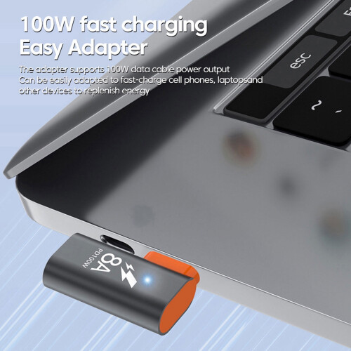 Compactly USB C Charging Adapters Featuring Rapid PD100w Charging and Data Transfer Function 1