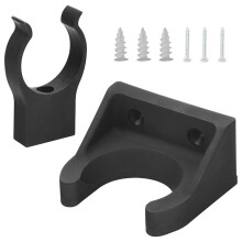 Vacuum Wall Mount Holder for V15 V11 V10 V8: Space-Saving Storage Solution for Wand Tube,Easy Installation,Durable Bracket,Organize Cleaning Tools