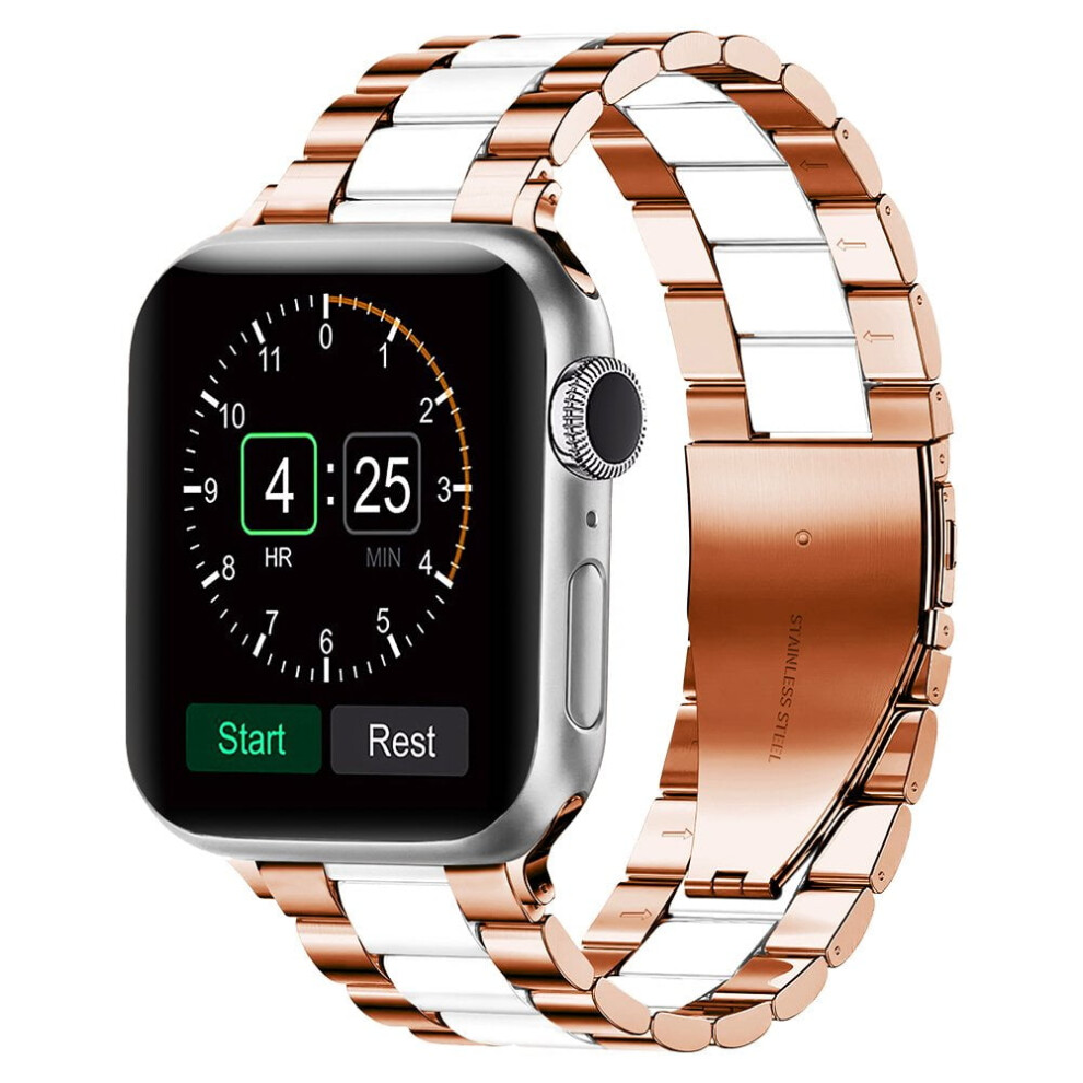 Stainless Steel Apple Watch Band Compatible With Apple Watch Series 1-7, Se, 38/40/41Mm & 42/44/45Mm 9097180848080