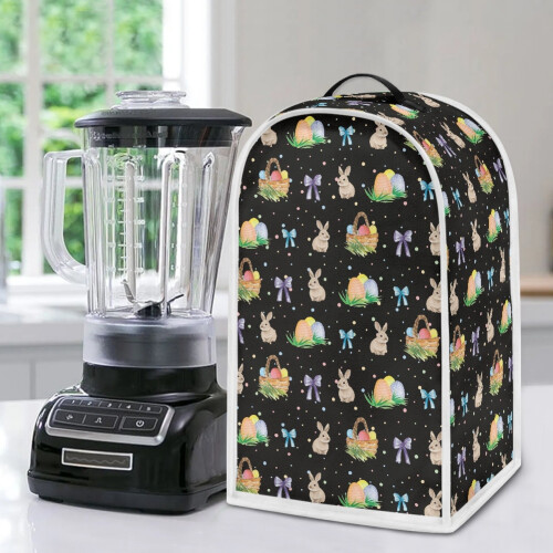 Easter Bunny Eggs Mixer Cover 1pc Top Handle Protective for Friends 2