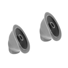 2St Rubberen Heavy Duty Plunger Voor Keuken En Badkamer, Grijs