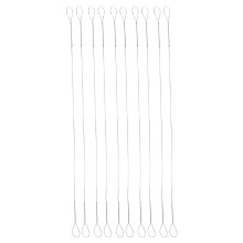 10pcs Stainless Steel Cheese Slicer Wire Multipurpose Cheese And Butter Slicer Wire Meat Slicer Wire Replacement Cheese Slicing Tool