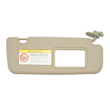 Car Sun Visor Replacement For Hyundai Accent 2011 2012 2013 2014 2015 OEM 85210-1R000 85220-1R000-beige-Mirror on the right