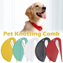 Pente para nós de animais de estimação, pente para nós para cães e gatos, guia cônica que penetra nos nós.