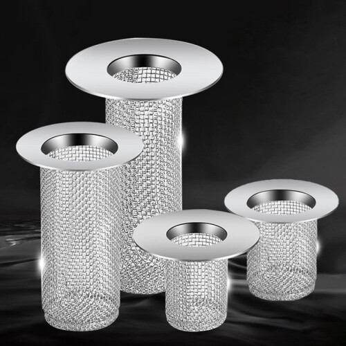 Stainless Steel Floor Drain Filter Mesh Kitchen Bathroom Sewer Anti-blocking 1
