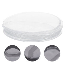Transparent PVC Badge Protector Covers for Storage and Display