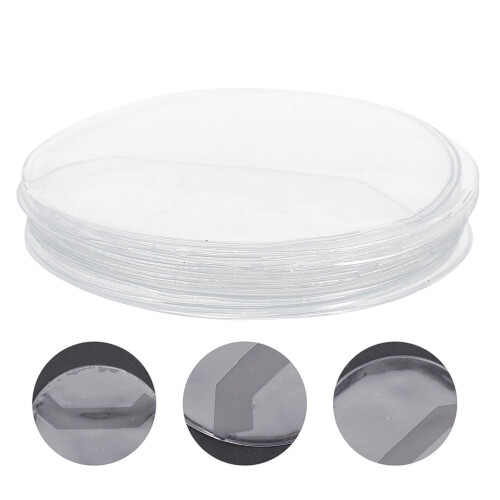 Transparent PVC Badge Protector Covers for Storage and Display