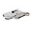 Selbsthemmender Seilgreifer 430 g 13,5 x 6,5 cm Silber 10