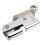 Selbsthemmender Seilgreifer 430 g 13,5 x 6,5 cm Silber 11