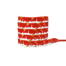 Dpityserensio Christmas Shoelaces 47in Flat Themed Holiday Gift Novelty Sneaker Laces 1 Pair Xmas Gifts
